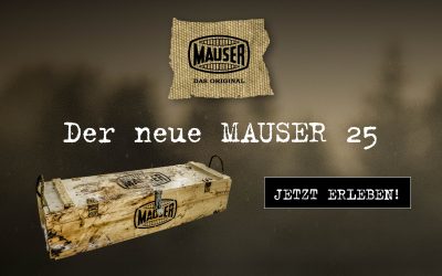 Mauser 25 – Kiste auf